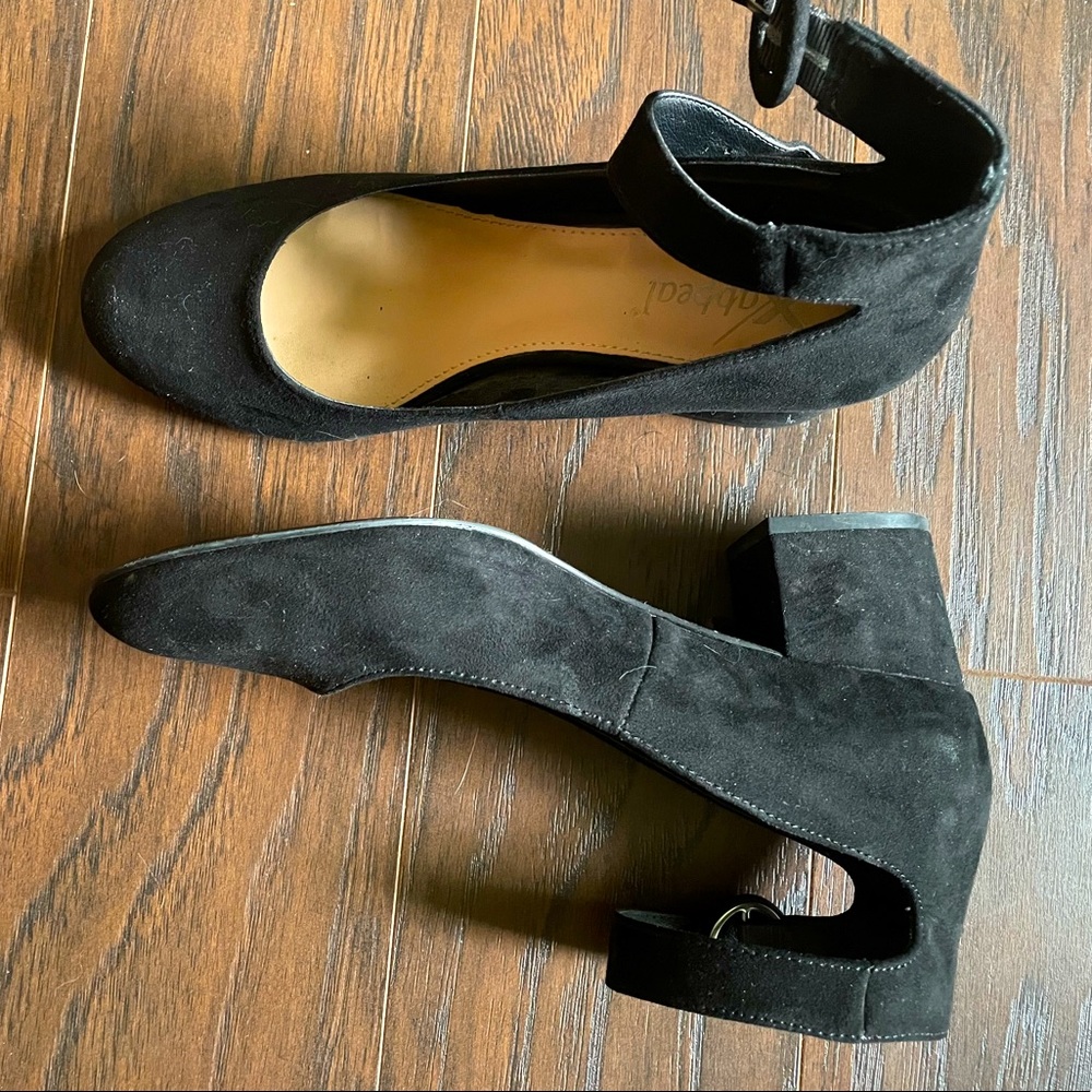 Heels with strap - Round